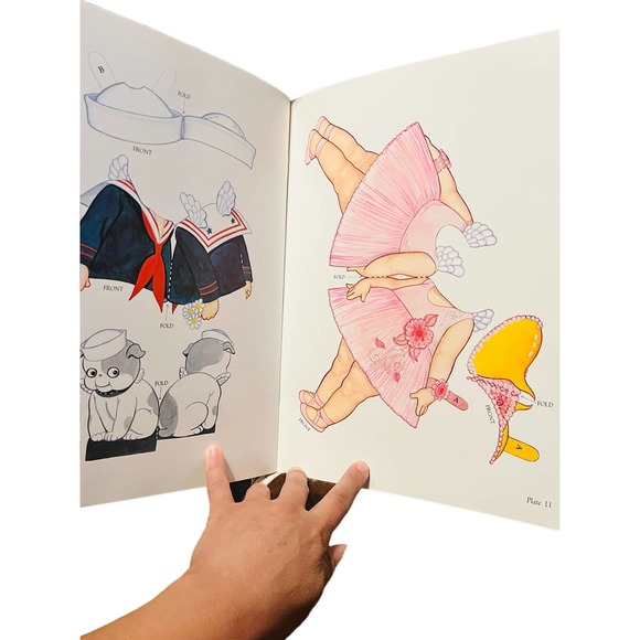 Tom Tierney Cupie paper Dolls in full color . - Picture 3 of 8